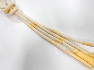 未使用品　正絹　夏手組帯締め